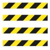 Black/Yellow adhesive PVC tape - 50X50