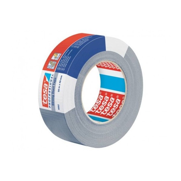 Tesa 4662 - nastro telato Extra Forte grigio - 50x48