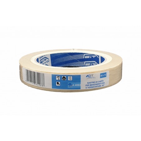Nastro di carta per mascheratura, verniciatura, 50 x 19mm Nastro di carta per mascheratura, verniciatura, 50 x 19mm
