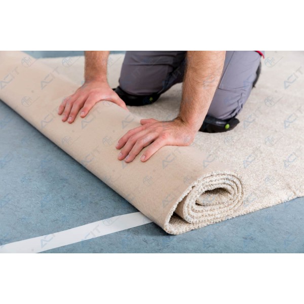 Nastro biadesivo permanente per moquette, tappeto e altri fissaggi - 50mm x 25mt