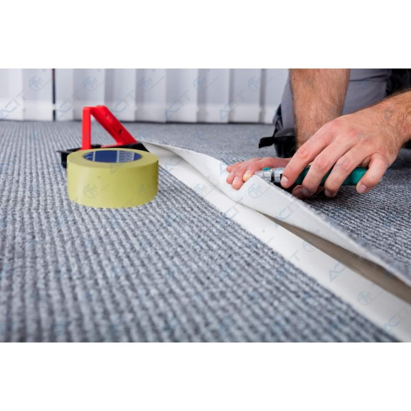 Nastro biadesivo permanente per moquette, tappeto e altri fissaggi - 25mm x 25mt