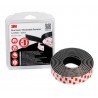 3M DUAL LOCK Sistema di fissaggio richiudibile - 2,5 mt x 25 mm