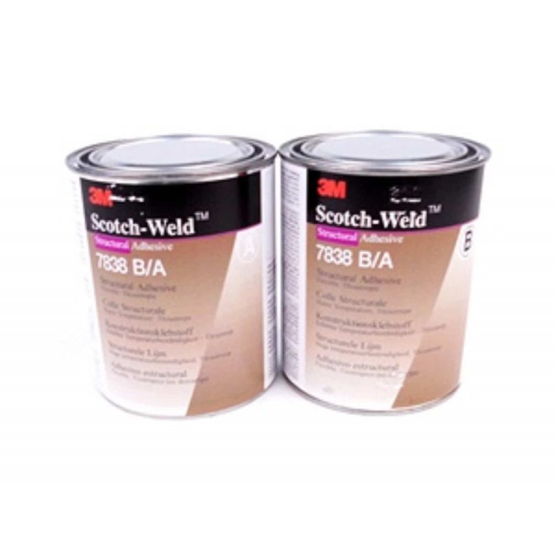Adesivi epossidici bicomponenti 7838B/A in latta