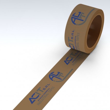 Customized printed adhesive tape in Paper with Natural Rubber Customized printed adhesive tape in Paper with Natural Rubber
