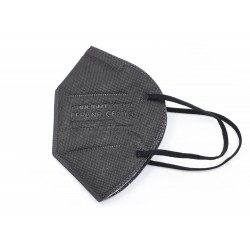 Mascherina FFP2 - senza valvola - Certificata CE - colore NERO