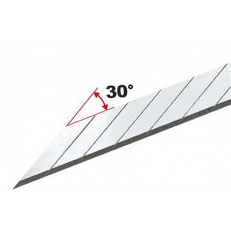 NT Cutter 120-BD-100, lame grafiche NT 30º Snap-Off Super Sharp