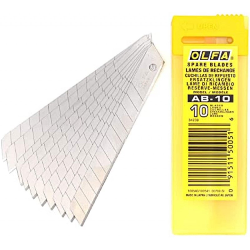 OLFA Lame acciaio 45°