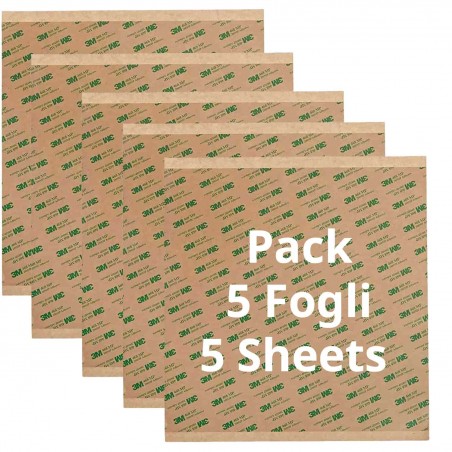 468 MP 3M - Pack 5 fogli- ( 20,30 - 25,40 o 30,50 cm) biadesivo 468 MP 3M - Pack 5 fogli- ( 20,30 - 25,40 o 30,50 cm) biadesivo