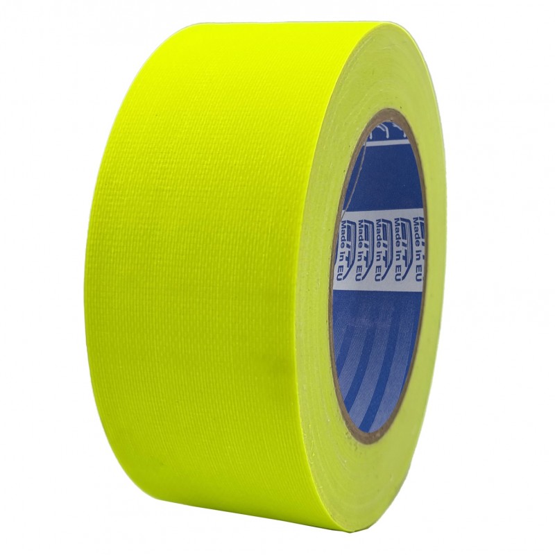 Nastro telato fluo super resistente 50 mm x 25 m