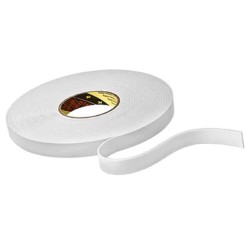 Nastro biadesivo in schiuma polietilenica 9515W 3M 19mm x 33m