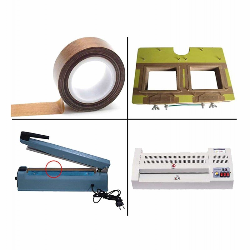 Nastro teflon in PTFE, Resistente al Calore Fino a 300 ℃