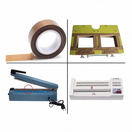 Nastro teflon in PTFE, Resistente al Calore Fino a 300 ℃