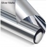 Pellicola a controllo solare per uso interno Silver Matte