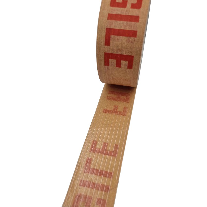 Nastro adesivo da imballo personalizzato in carta rinforzata