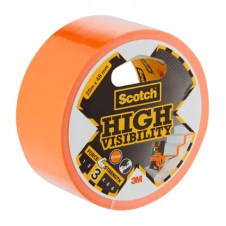 Scotch Universal Nastro adesivo arancione ad alta visibilità, 25 m x 48 mm 6UN/BOX Scotch Universal Nastro adesivo arancione ad alta visibilità, 25 m x 48 mm 6UN/BOX