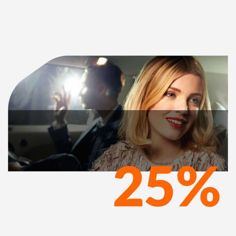 Pellicola per auto Fume Medio 35