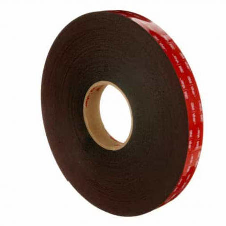 Nastro 3M VHB 5925F, Nero, 19 mm x 33 m, 0.6 mm