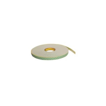Nastro biadesivo in schiuma poliuretanica 3M 4026, Bianco, 19 mm x 33 m, 1.6 mm
