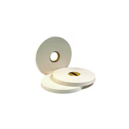 Nastro biadesivo in schiuma 3M 9536, Bianco, 1500 mm x 66 m, 0.4 mm