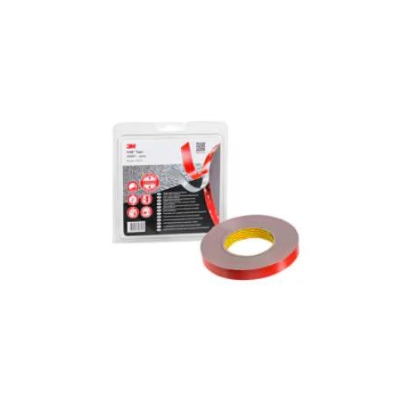 Nastro adesivo acrilico 3M VHB 4991F, Grigio, 19 mm x 5.5 m, 2.3 mm, Blister Nastro adesivo acrilico 3M VHB 4991F, Grigio, 19 mm x 5.5 m, 2.3 mm, Blister