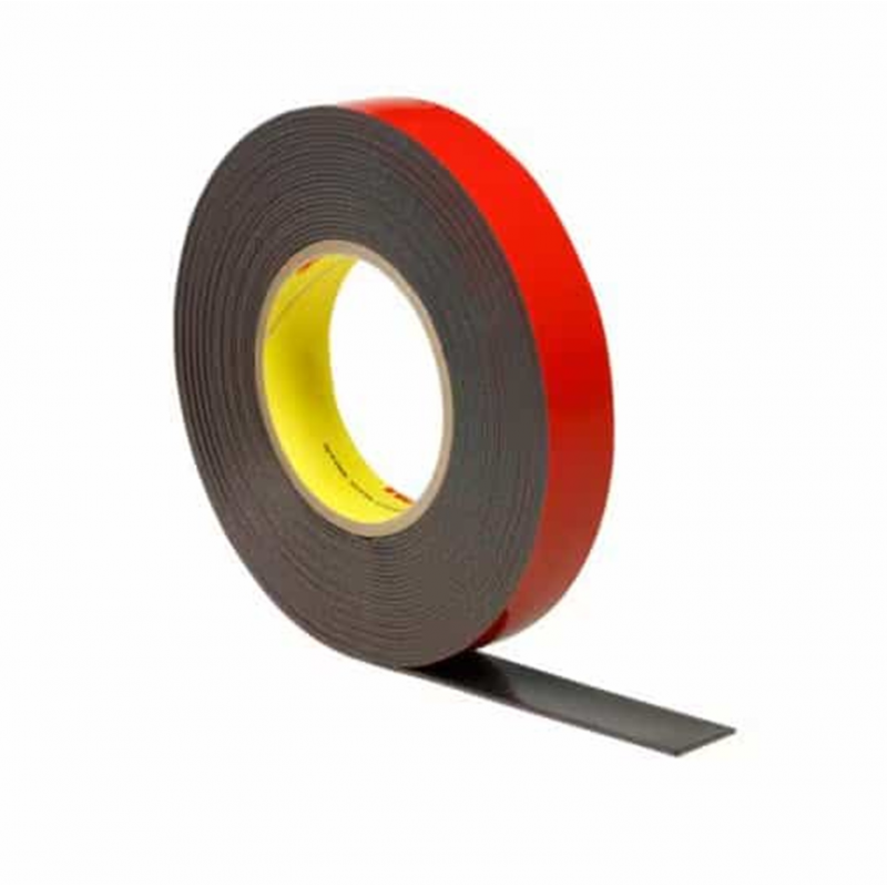 Nastro acrilico 3M™ EX4011T, nero, 10 mm x 700 m