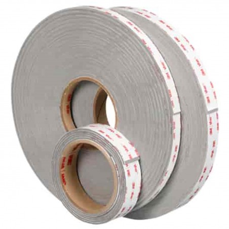 3M VHB Tape RP+230GP, Grey, 1120 mm x 33 m, 2.3 mm