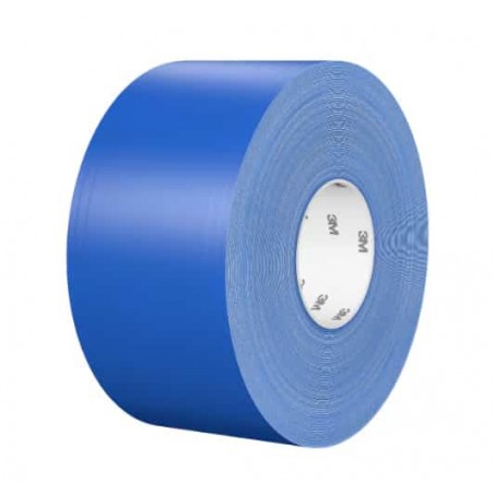 Nastro resistente per marcatura di pavimenti con liner  971L, Blu, 610 mm x 33 m, 0.43 mm