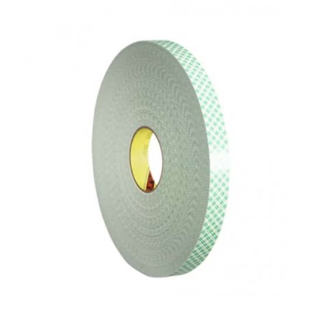 Nastro biadesivo in schiuma poliuretanica 3M™ 4032, Bianco sporco, 50 mm x 66 m, 0.8 mm