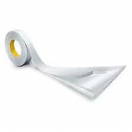 Nastro biadesivo in tessuto 3M CT6348, Bianco, 1030 mm x 50 m, 0.10 mm