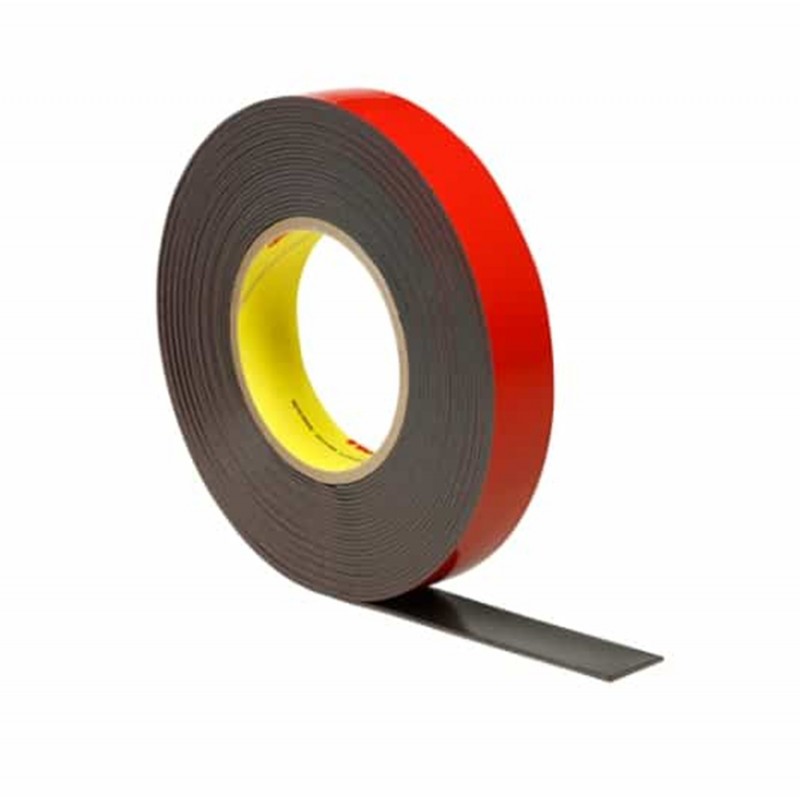 3M™ Acrylic Plus Tape PT1500, black, 1.52 mm, 1220 mm x 50 m