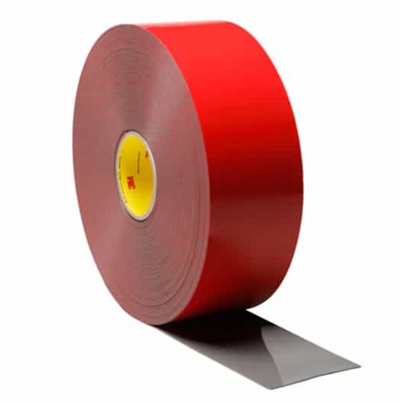 3M™ Acrylic Foam Tape PX5008F, Gray, 0.8 mm, 12 mm x 66 m
