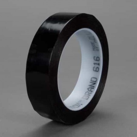 Nastro UPVC 3M 616, rosso rubino, 25,4 mm x 66 m, 0.06 mm