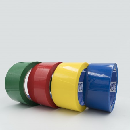 Coloured Silent Acrylic Adhesive Tape in Polypropylene -  50 mm x 66 mt ACIT e Clevart Adhesive Solutions on Adhesivetapes