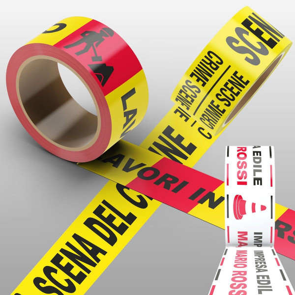 Nastro Segnaletico non adesivo 75mm x 250 metri