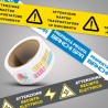 Nastro Segnaletico non adesivo 75mm x 250 metri