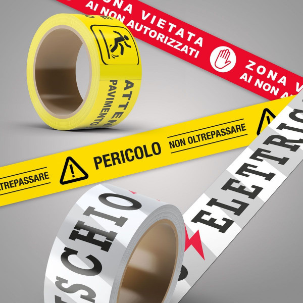 Nastro Segnaletico non adesivo 75mm x 250 metri