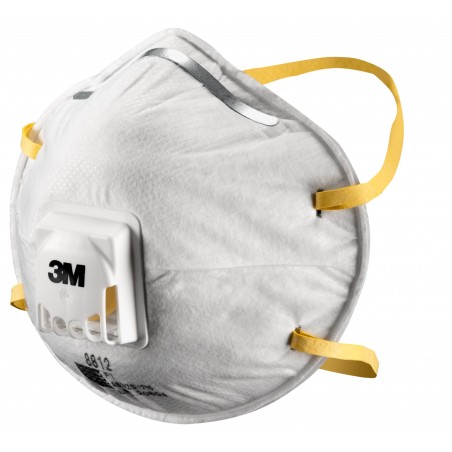 3M™ Respiratore monouso 8812, FFP1 NR D, con valvola 3M™ Respiratore monouso 8812, FFP1 NR D, con valvola