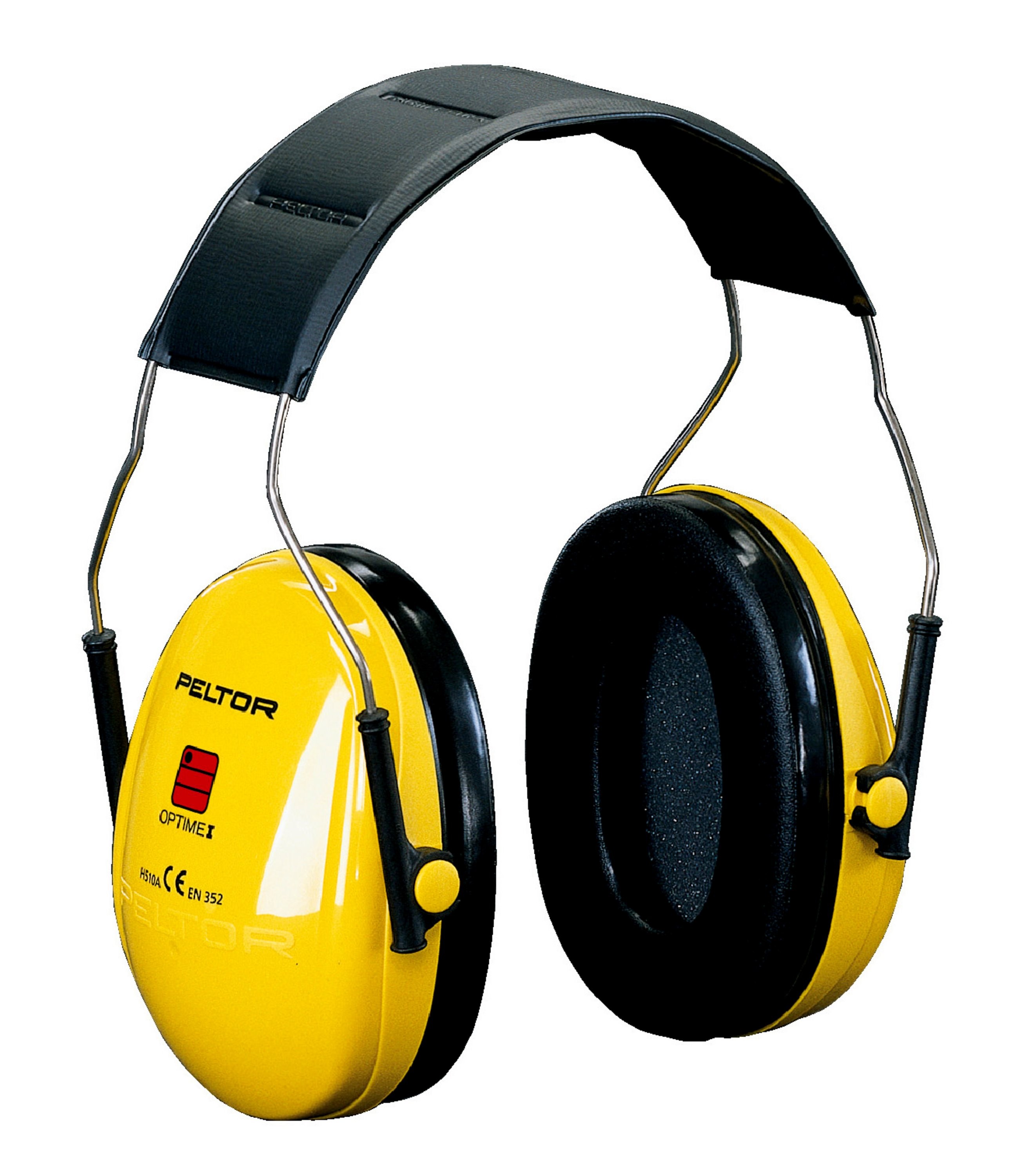 3M™ PELTOR™ Optime™ I Cuffie auricolarI, 27 dB, gialla, temporale,  H510A-401-GU