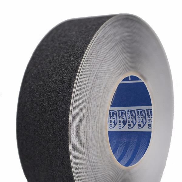 Antisdrucciolo nero calpestatile con scarpe - 18,3 mt x 15 mm