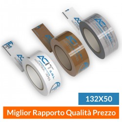 Nastro Adesivo Personalizzato Polipropilene Standard Mis. 132x50