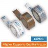 Nastro Adesivo Personalizzato Polipropilene Standard Mis. 132x50