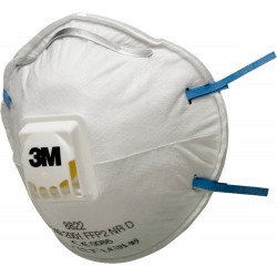 3M™ Respiratore monouso 8822, FFP2 NR D, con valvola