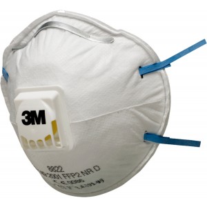 3M™ Respiratore monouso 8822, FFP2 NR D, con valvola