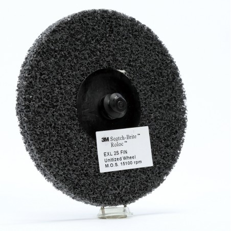 Scotch-Brite™ XL-UR Clean & Finishing Dischi compressi Roloc™ 75 mm 2S FIN PN 17184 Scotch-Brite™ XL-UR Clean & Finishing Dischi compressi Roloc™ 75 mm 2S FIN PN 17184