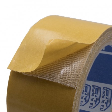 Nastro biadesivo per moquette - GARZA - neutro - 100mm x 25mt Nastro biadesivo per moquette - GARZA - neutro - 100mm x 25mt