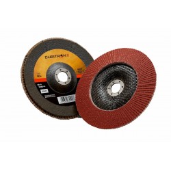 3M™ Cubitron™ II Disco lamellare 969F, 115 mm, 40+, Piatto
