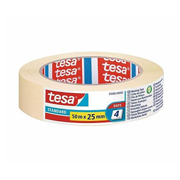 TESA 5086 Nastro in Carta per Mascheratura Standard 50x25