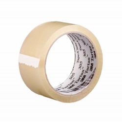 3M 305 Tartan Nastro da imballaggio Trasparente 50 mm x 66 mt