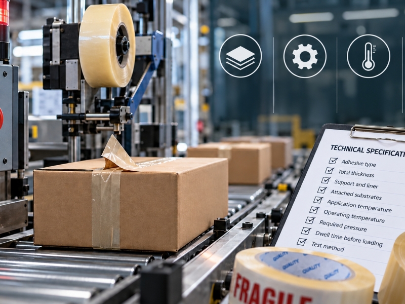 Production Line Stoppage Due to Adhesive Tape: Technical Guide for Purchasing