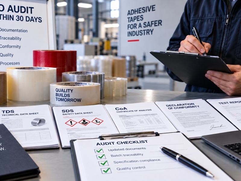 Adhesive Tape ISO Audit: Required Documentation